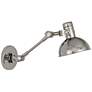 Robert Abbey Scout Adjustable Polished Nickel Wall Sconce