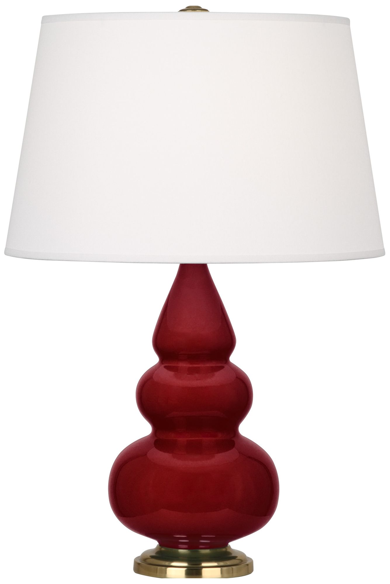 Robert Abbey Small Triple Gourd Brass - Antique Brass Collection