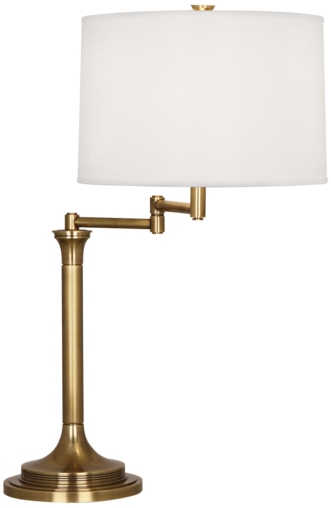 Robert Abbey Sofia Antique Brass Swing Arm Desk Lamp