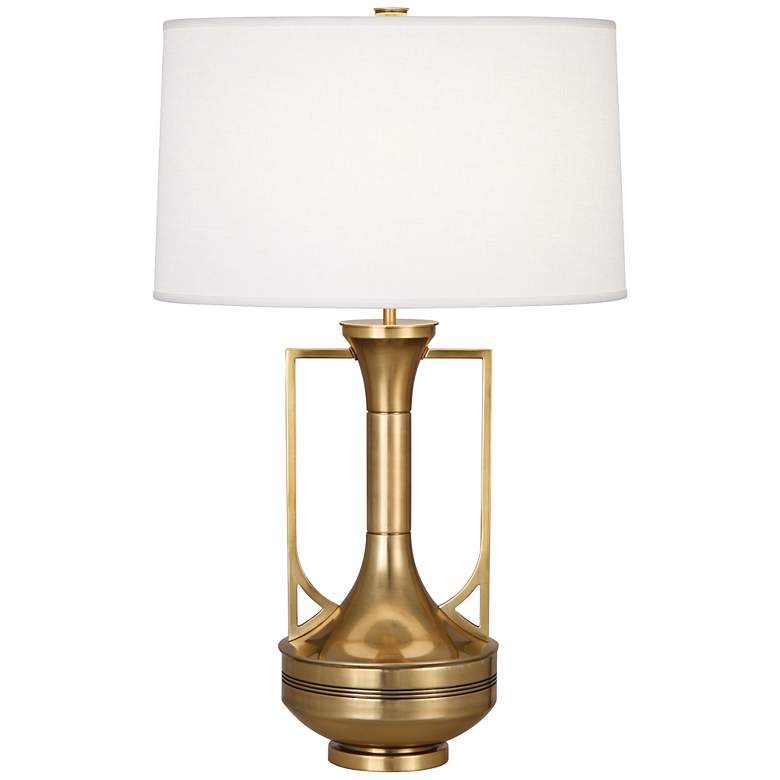 Image 1 Robert Abbey Sofia Antique Brass Table Lamp