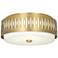 Robert Abbey Treble 20 1/2" Wide Modern Brass Ceiling Light