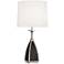 Robert Abbey Trigger Retro Polished Nickel Table Lamp