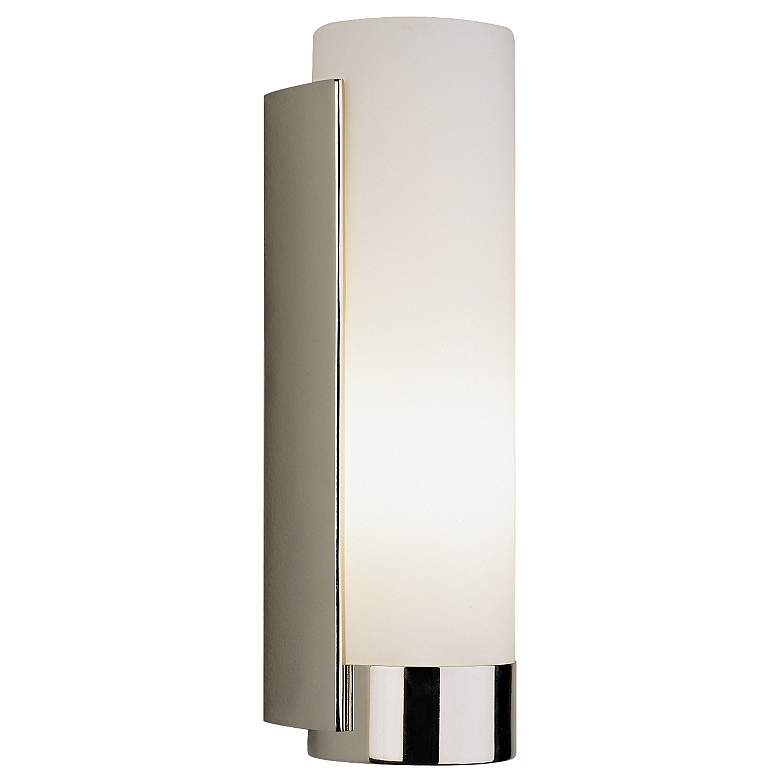 Image 1 Robert Abbey Tyrone Polished Nickel Finish Wall Sconce