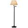 Robert Abbey Victorian Bronze 56" High Swing Arm Floor Lamp