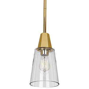 Robert Abbey Wheatley 11 1/2" Wide Modern Brass Mini Pendant