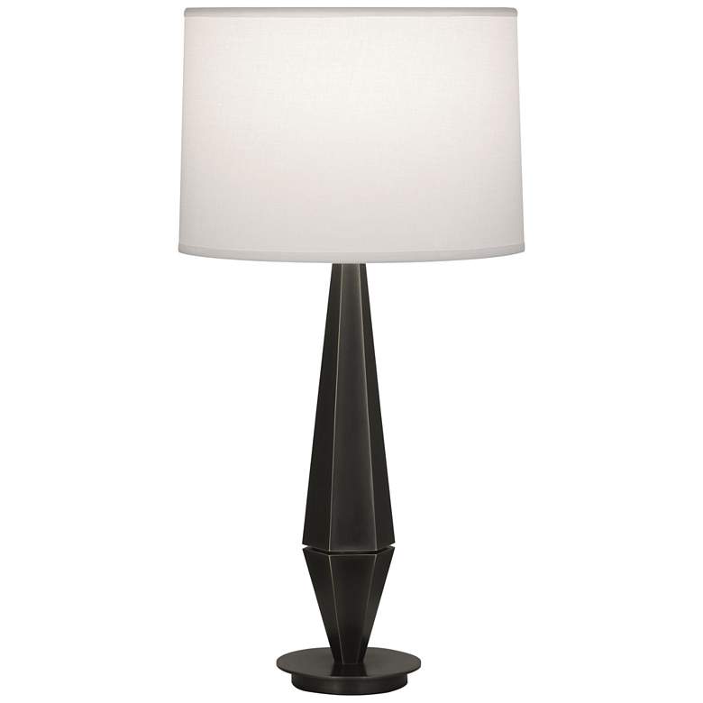 Image 1 Robert Abbey Wheatley 23" High Modern Bronze-Black Table Lamp
