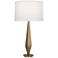 Robert Abbey Wheatley 33.5" High Modern Warm Brass Table Lamp