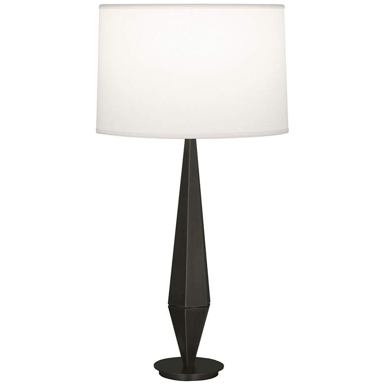 Image 1 Robert Abbey Wheatley 33 1/2" High Modern Bronze-Black Table Lamp