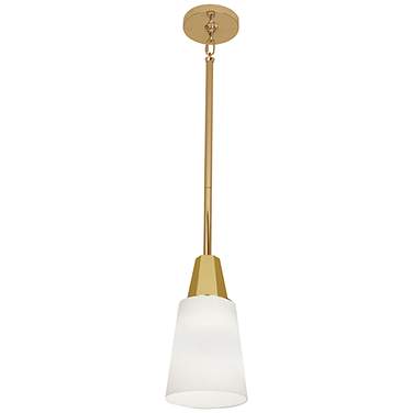 Robert Abbey Wheatley 6 1/4" Wide Modern Brass Mini Pendant