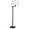 Robert Abbey Wonton Collection Bronze Swing Arm Floor Lamp
