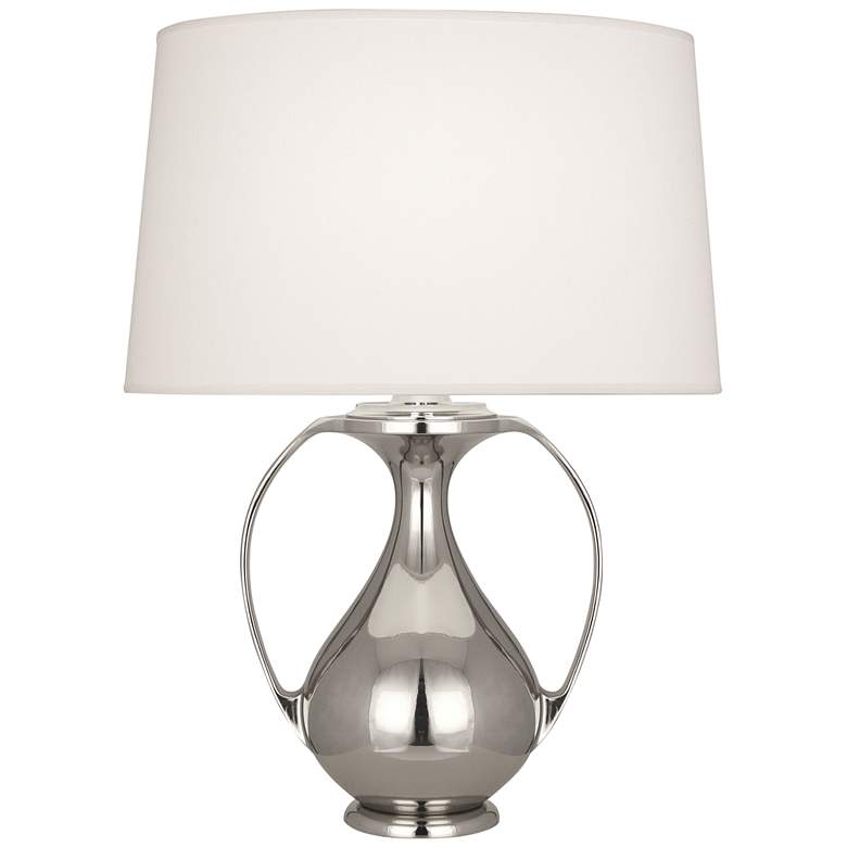 Image 2 Robert Abby Belvedere 26 1/4" Polished Nickel 2-Handle Jug Table Lamp