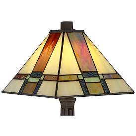 Image4 of Robert Louis 14 1/4" high Tiffany Morris LED Accent Lamp more views