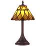 Thumbnail2 of Robert Louis Tiffany 14" High Austin Art Glass LED Accent Lamp