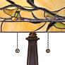 Robert Louis Tiffany 24" Budding Branch Art Glass Lamp with Dimmer