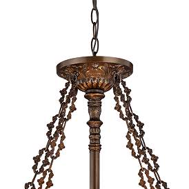 Image5 of Robert Louis Tiffany 24" Tiffany-Style Art Glass Bowl Pendant Light more views