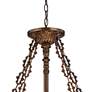 5_Robert Louis Tiffany 24" Tiffany-Style Art Glass Bowl Pendant Light more views