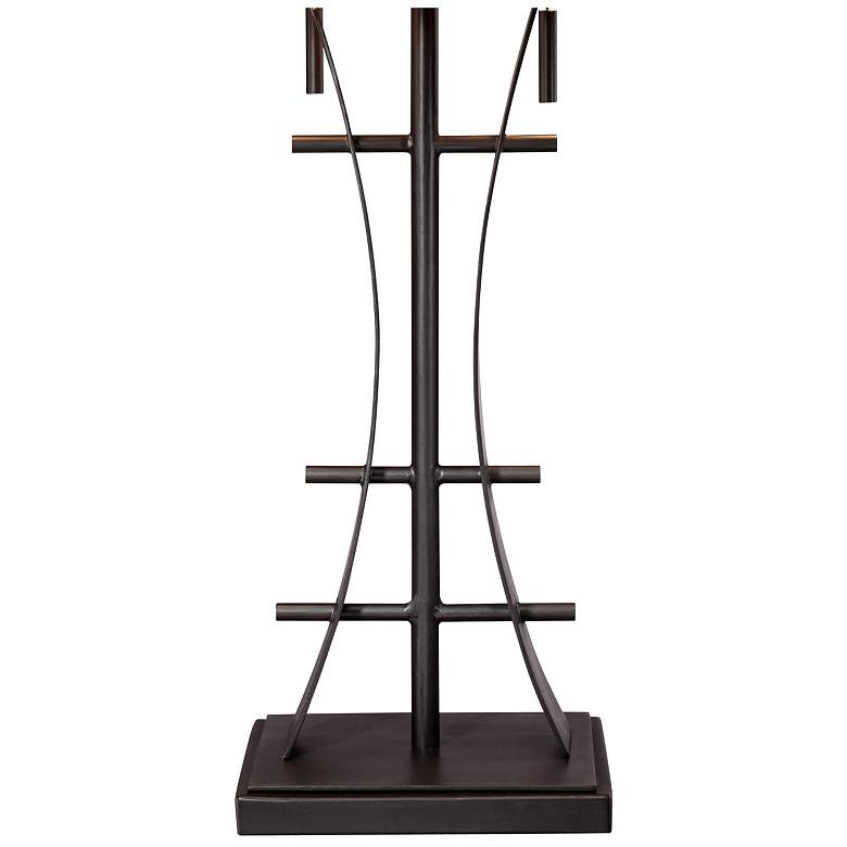 Image 4 Robert Louis Tiffany 27" Jewel Tone Art Glass Tiffany-Style Table Lamp more views