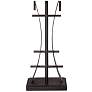 4_Robert Louis Tiffany 27" Jewel Tone Art Glass Tiffany-Style Table Lamp more views