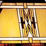 Thumbnail4 of Robert Louis Tiffany 27" Walnut Mission Night Light Table Lamp more views