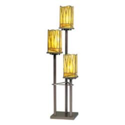 Robert Louis Tiffany 3-Tier Sedona 37 1/2&quot; Tiffany-Style Glass Lamp