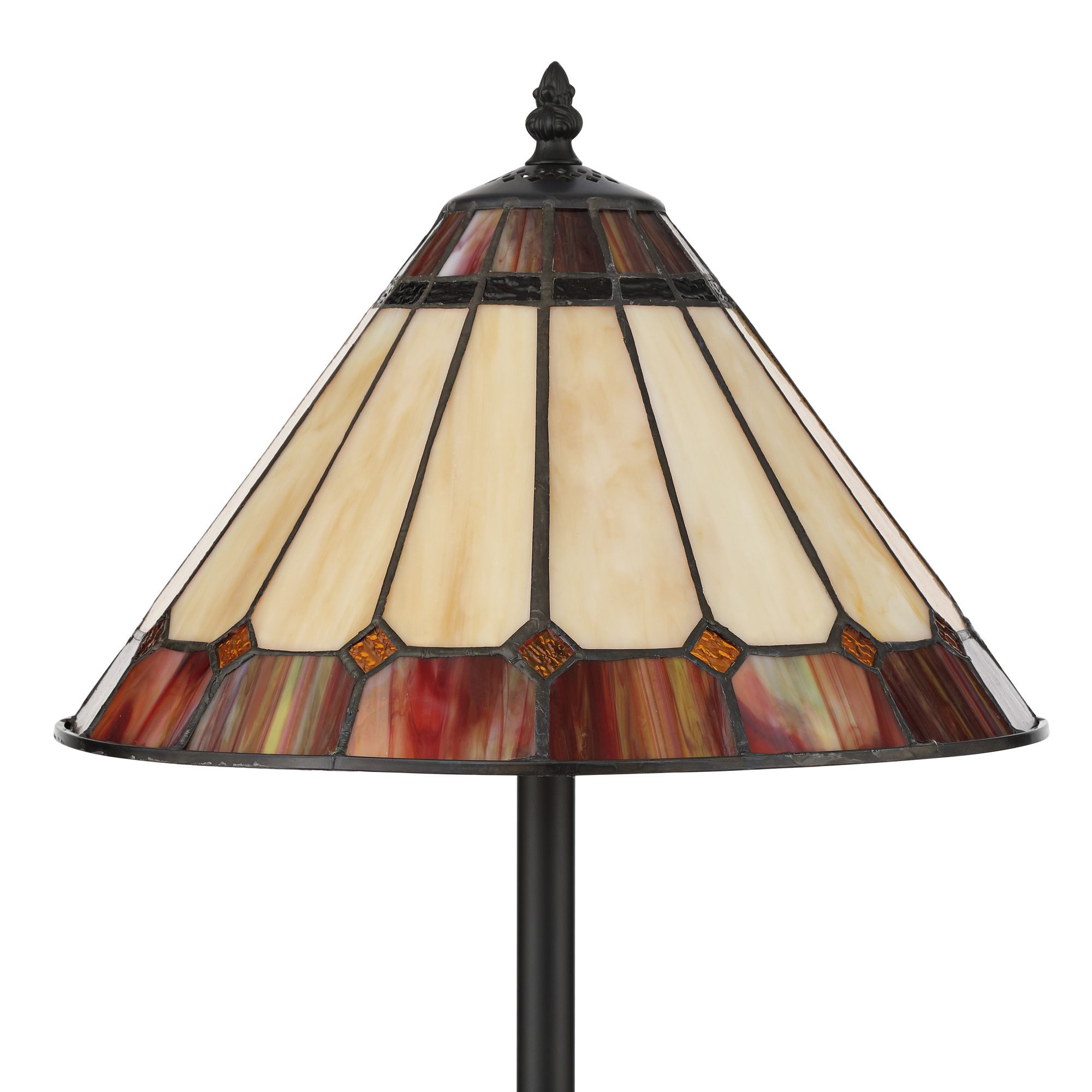 Image 5 Robert Louis Tiffany Albany 19 3/4" Tiffany Style Art Glass Table Lamp more views