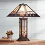 Thumbnail2 of Robert Louis Tiffany Alfred 26" Mission Night Light Table Lamp