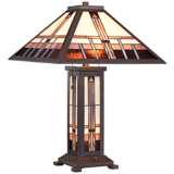 Robert Louis Tiffany Alfred Mission Tiffany Table Lamp
