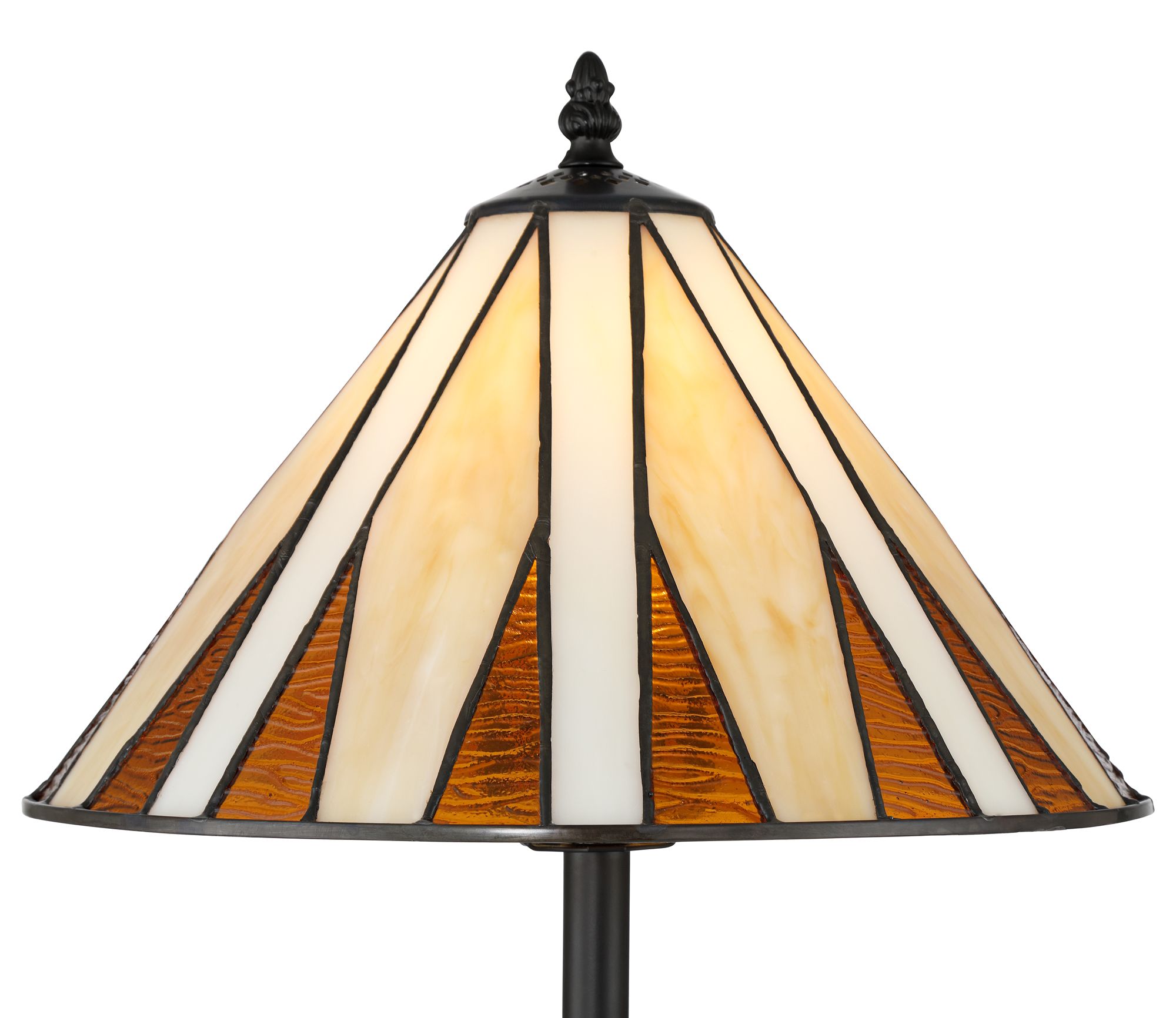 Image 4 Robert Louis Tiffany Bedford 19 3/4" Tiffany-Style Glass Table Lamp more views