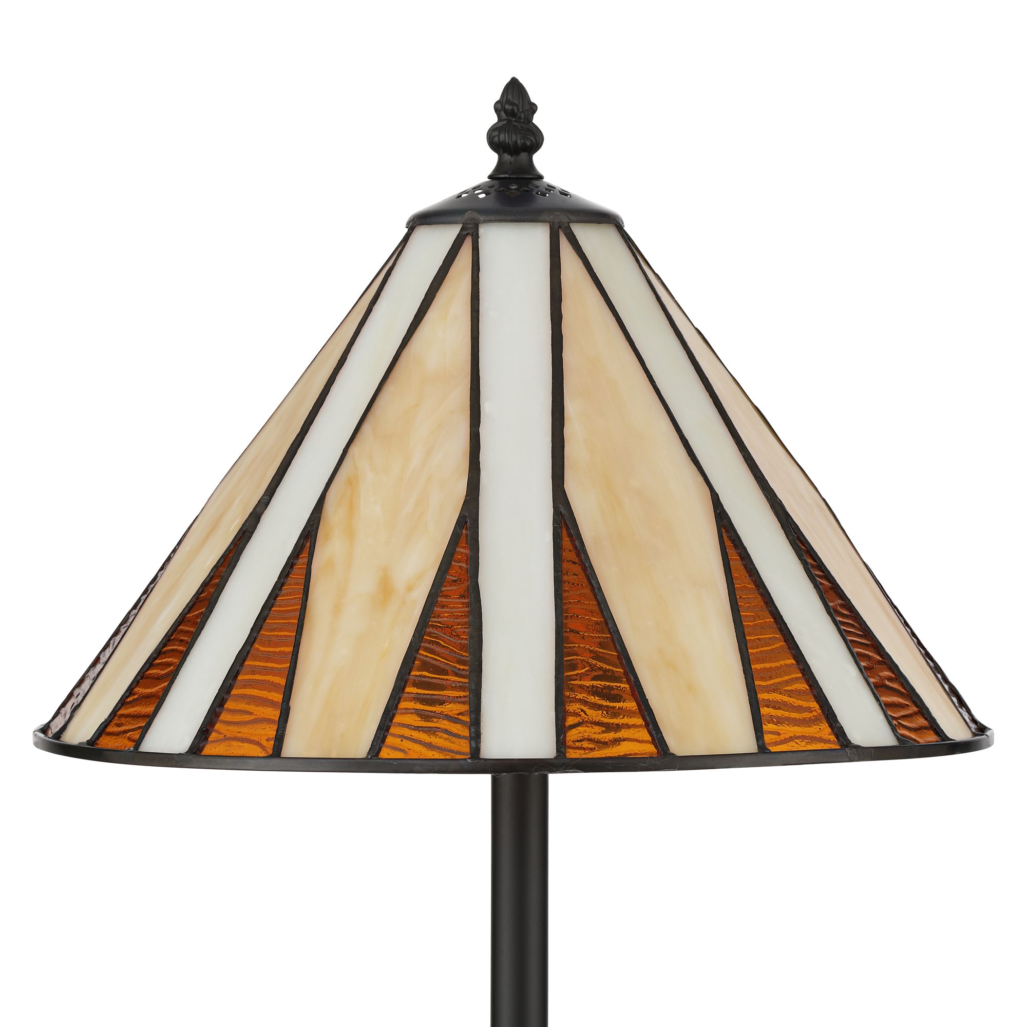 Image 5 Robert Louis Tiffany Bedford 19 3/4" Tiffany-Style Glass Table Lamp more views