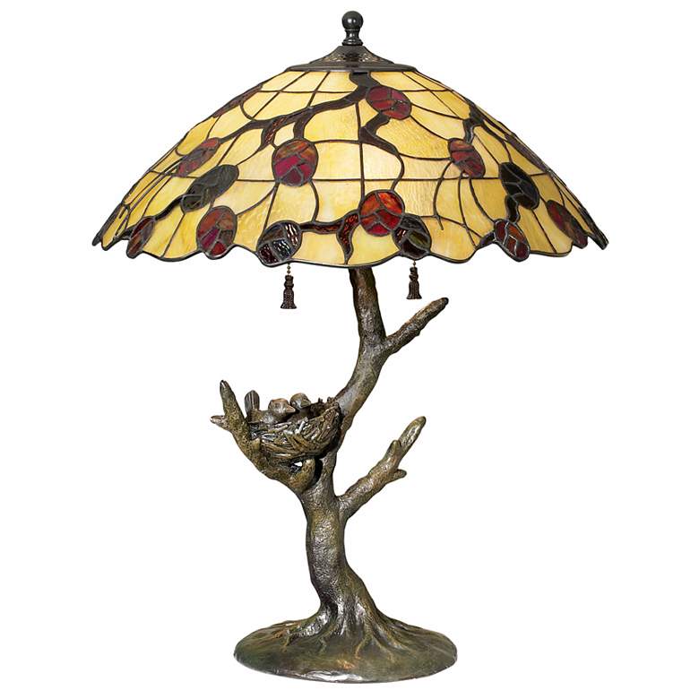 Image 1 Robert Louis Tiffany® Bird Nest Table Lamp