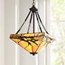 Robert Louis Tiffany Budding Branch 17" Wide Art Glass Pendant Light