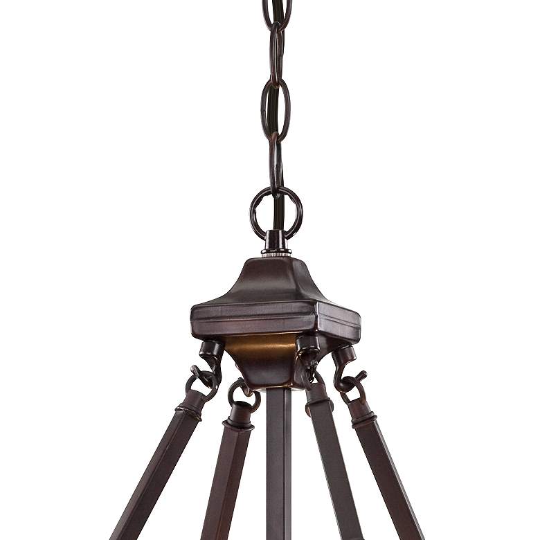 Image 5 Robert Louis Tiffany Budding Branch 17" Wide Art Glass Pendant Light more views