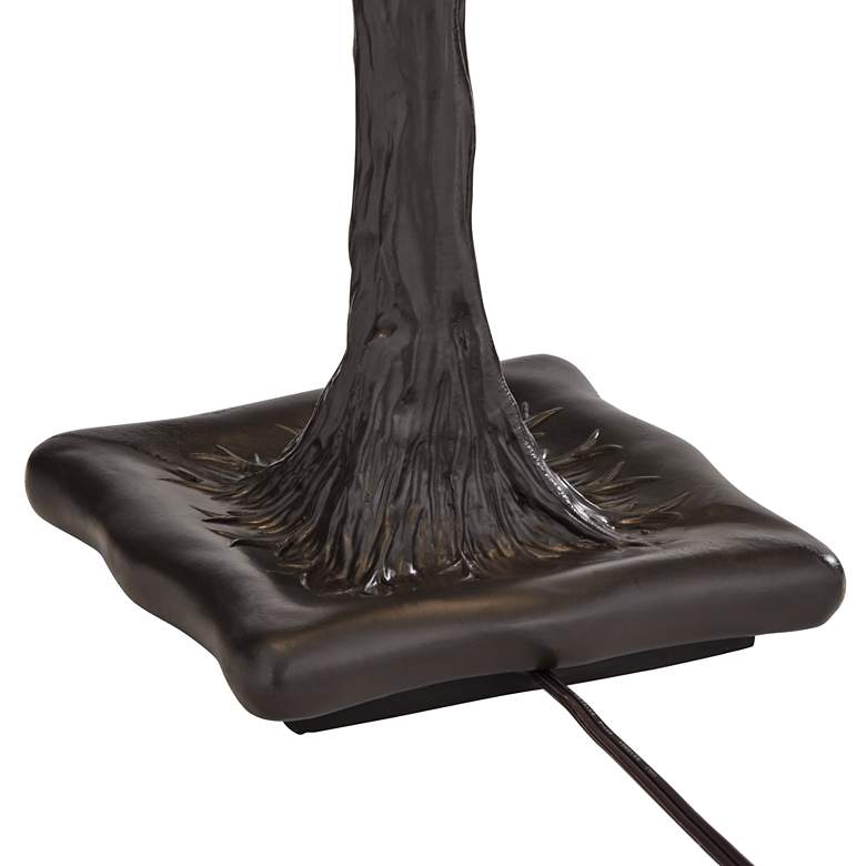 Image 7 Robert Louis Tiffany Cherry Blossom 26" Tiffany-Style Glass Table Lamp more views