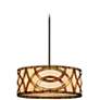 Thumbnail2 of Robert Louis Tiffany Circles 20" Wide Glass Pendant Chandelier