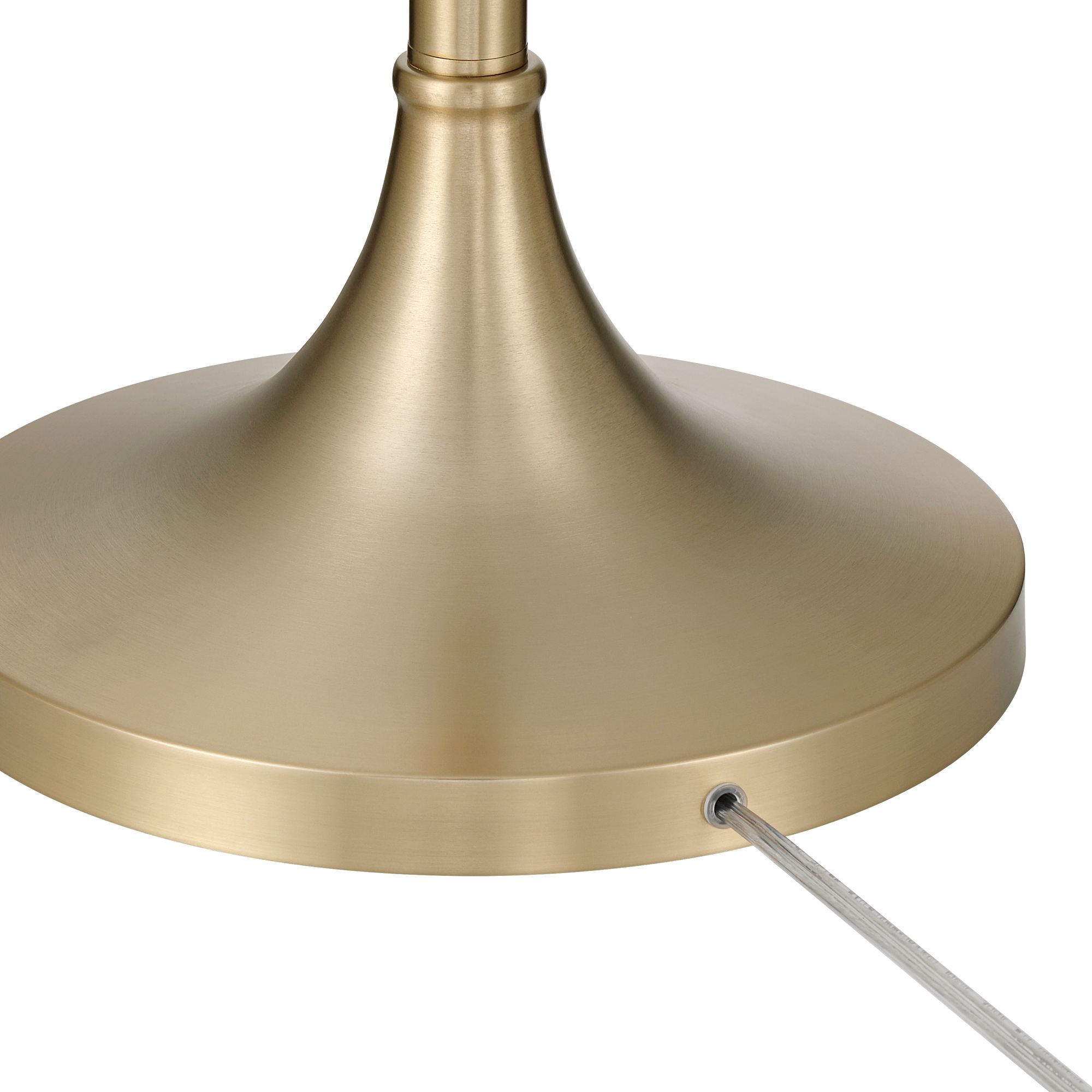 Robert Louis Tiffany Covina 71 1/4" High Brass Torchiere Floor Lamp in scene