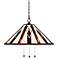 Robert Louis Tiffany Diamante 20 1/2"W Plug-In Swag Pendant