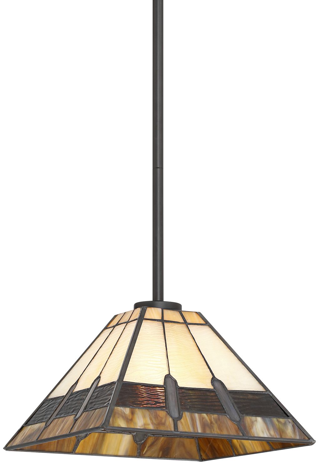 Image 2 Robert Louis Tiffany Estele 10" Wide Art Glass Mini Pendant Light