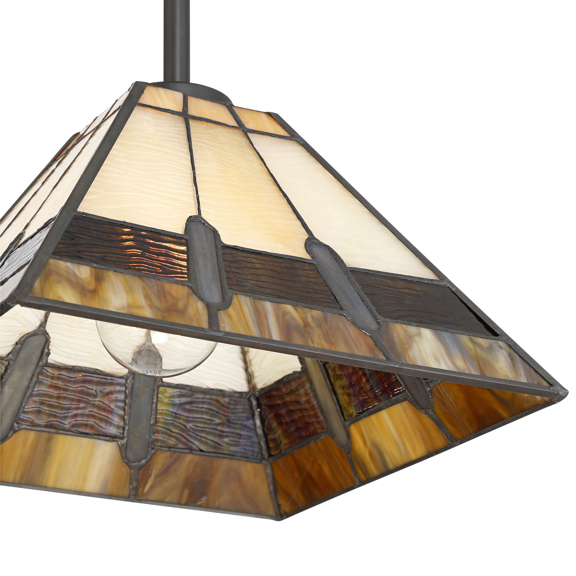 Image 4 Robert Louis Tiffany Estele 10" Wide Art Glass Mini Pendant Light more views