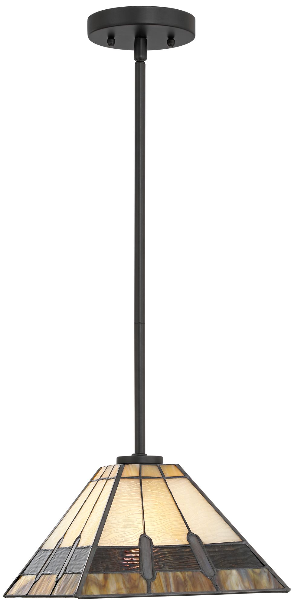 Image 6 Robert Louis Tiffany Estele 10" Wide Art Glass Mini Pendant Light more views