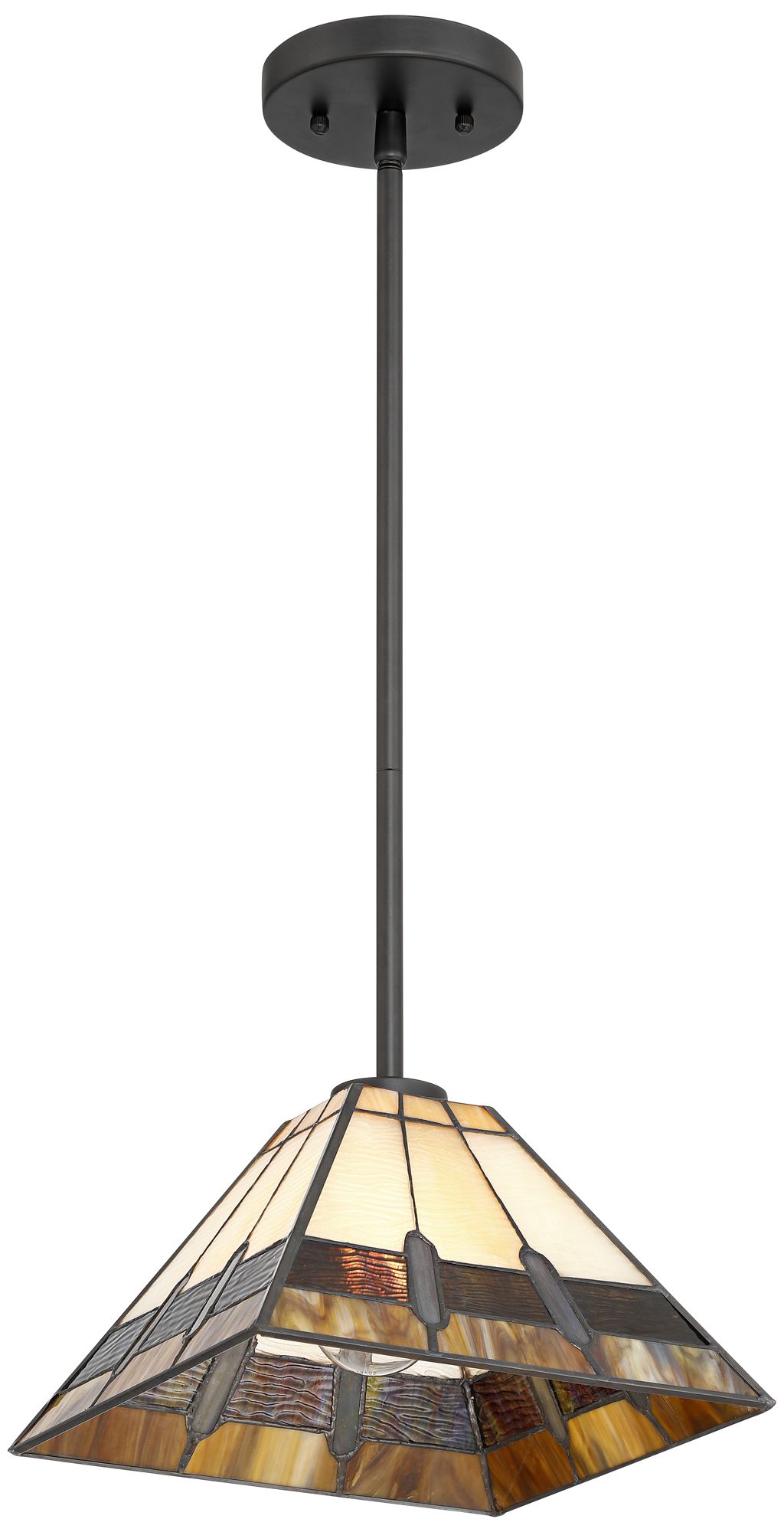 Image 7 Robert Louis Tiffany Estele 10" Wide Art Glass Mini Pendant Light more views