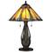 Robert Louis Tiffany Gerald 23" Arts and Crafts Glass Table Lamp