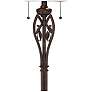 Robert Louis Tiffany Leaf and Vine 60" Tiffany-Style Floor Lamp in scene