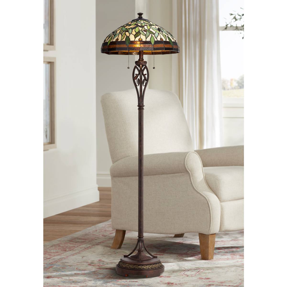 Tiffany Style Floor Lamps | Lamps Plus