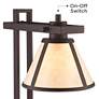 6_Robert Louis Tiffany Maricopa 21 1/4" Bronze Outlet and USB Desk Lamp more views