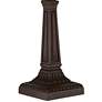 5_Robert Louis Tiffany Morris 14 1/4" LED Art Glass Accent Table Lamp more views