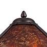 Robert Louis Tiffany Nell 19" Arts and Crafts Ceramic Mica Table Lamp