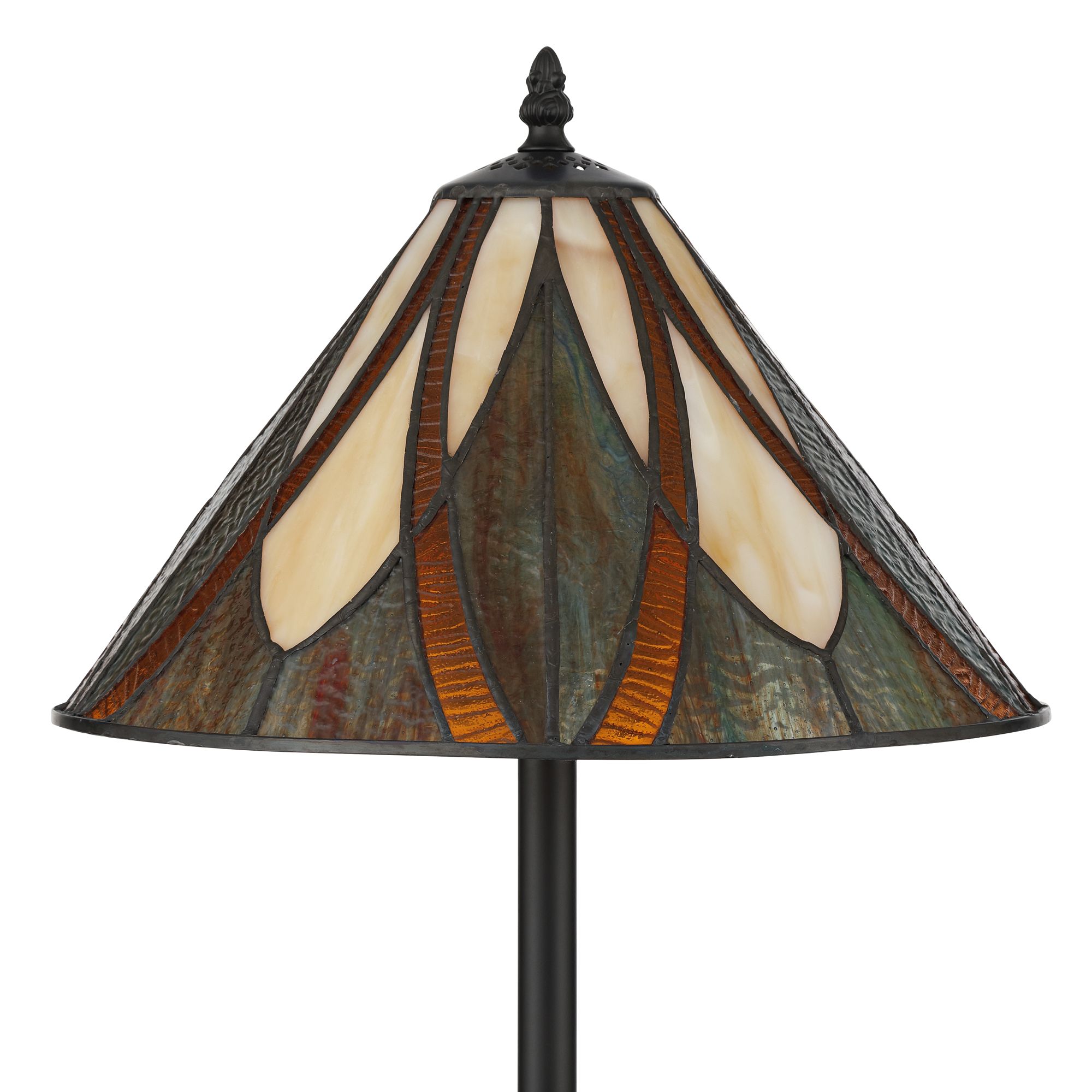 Image 5 Robert Louis Tiffany Noho 19 3/4" Tiffany Style Art Glass Table Lamp more views