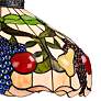 Robert Louis Tiffany Ripe Fruit 20" Tiffany-Style Glass Pendant Light in scene