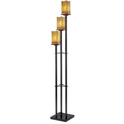 Robert Louis Tiffany Sedona 72&quot; Tiffany-Style 3-Tier Floor Lamp