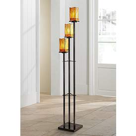 Image1 of Robert Louis Tiffany Sedona 72" Tiffany-Style 3-Tier Floor Lamp